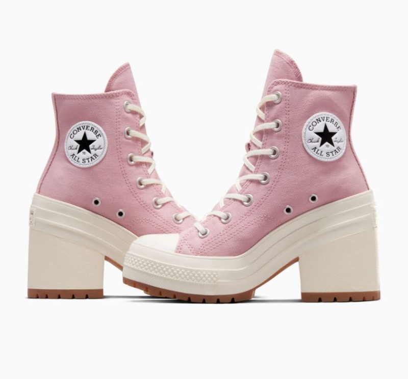 Tenis Converse Chuck 70 De Luxe Heel Altos Mujer Rosas | COLOMBIA P1835Q