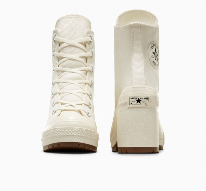 Tenis Converse Chuck 70 De Luxe Heel Altos Mujer Blancas | COLOMBIA W0736Q