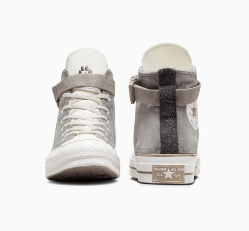 Tenis Converse Chuck 70 Dog Inspired Altos Mujer Gris | COLOMBIA V1836P