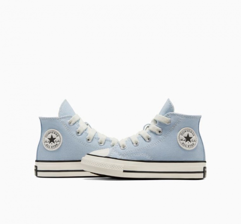 Tenis Converse Chuck 70 Easy On Altos Niños Azules Claro | COLOMBIA Z5169V