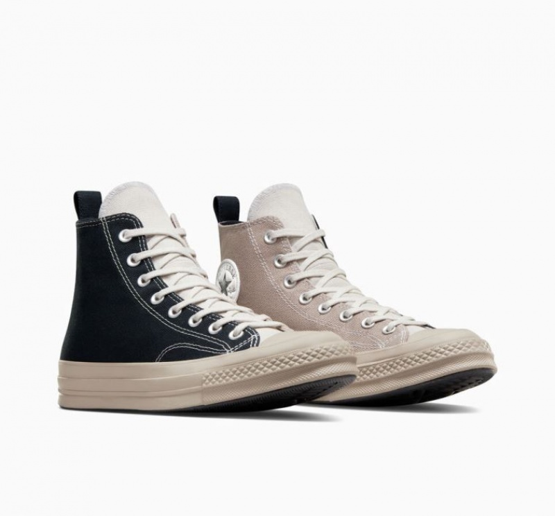 Tenis Converse Chuck 70 Gtx Altos Mujer Gris Negras | COLOMBIA P0236F