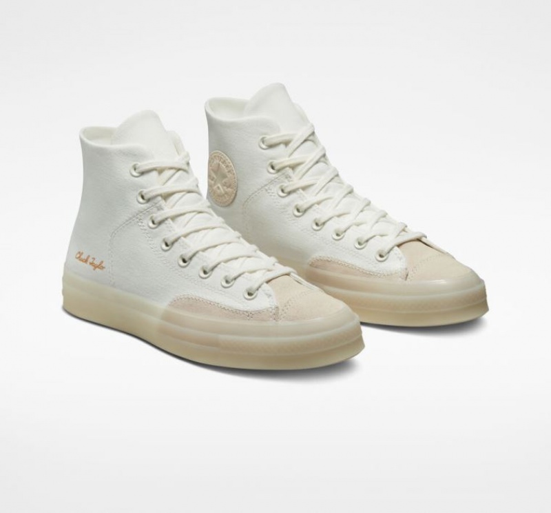 Tenis Converse Chuck 70 Marquis Altos Mujer Blancas | COLOMBIA J9510M