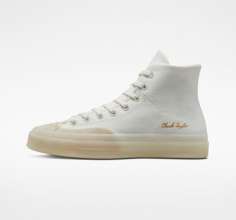 Tenis Converse Chuck 70 Marquis Altos Mujer Blancas | COLOMBIA J9510M