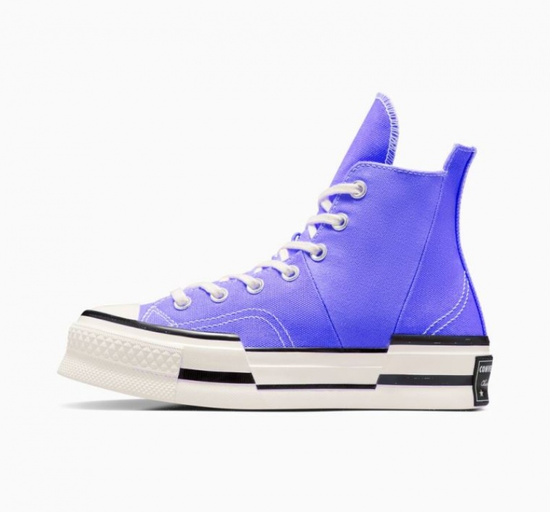 Tenis Converse Chuck 70 Plus Altos Hombre Azules | COLOMBIA D8924L