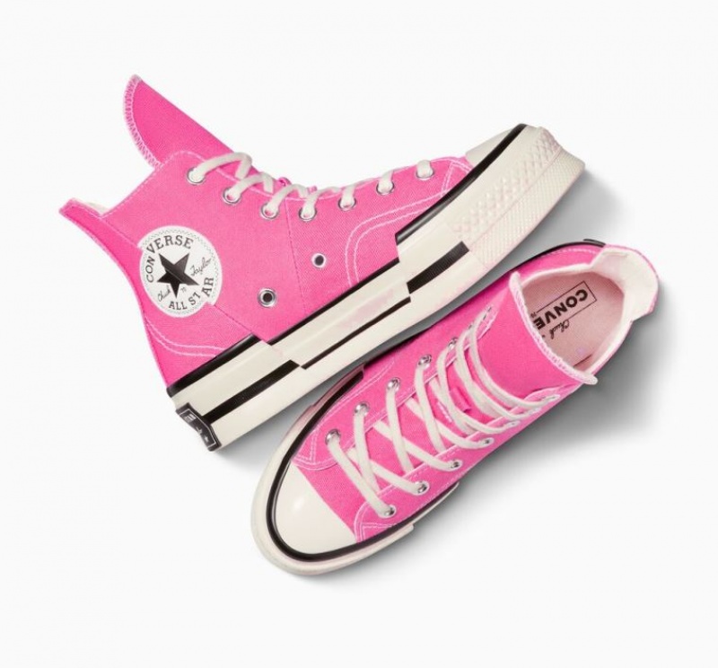 Tenis Converse Chuck 70 Plus Altos Hombre Rosas | COLOMBIA J4531V