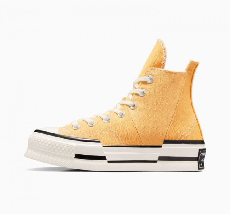 Tenis Converse Chuck 70 Plus Altos Hombre Amarillo | COLOMBIA N8236U