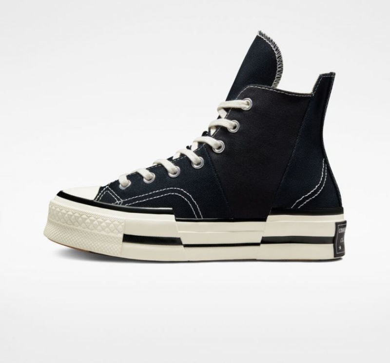 Tenis Converse Chuck 70 Plus Altos Hombre Negras | COLOMBIA V2190A