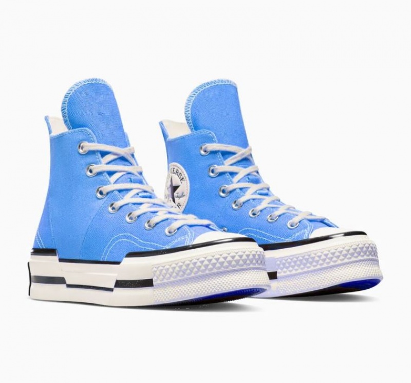 Tenis Converse Chuck 70 Plus Altos Mujer Azules | COLOMBIA Q0138E