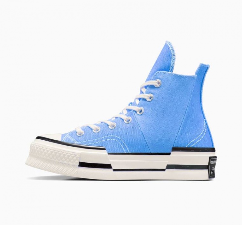 Tenis Converse Chuck 70 Plus Altos Mujer Azules | COLOMBIA Q0138E