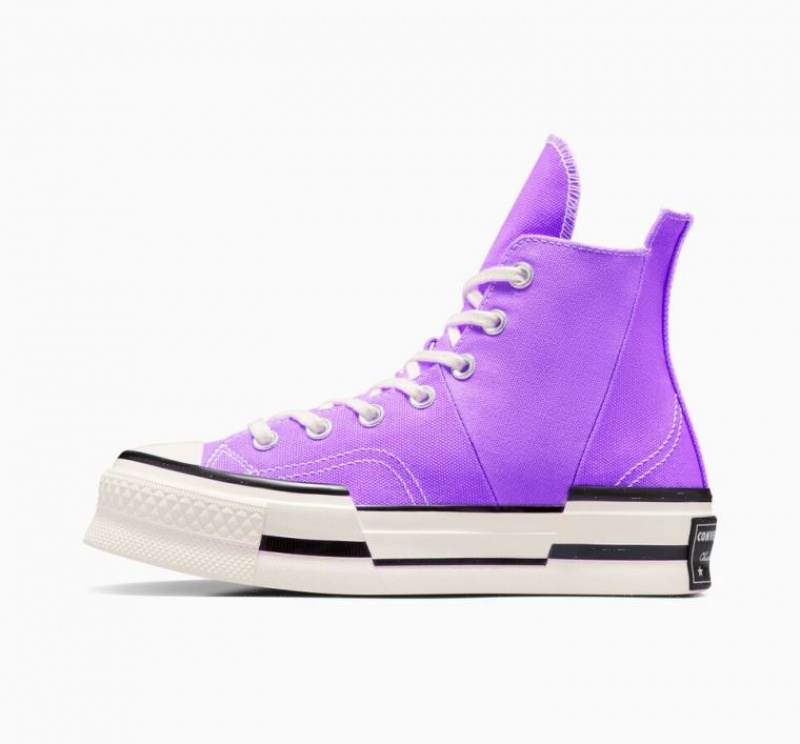 Tenis Converse Chuck 70 Plus Altos Mujer Lavanda | COLOMBIA G4710C