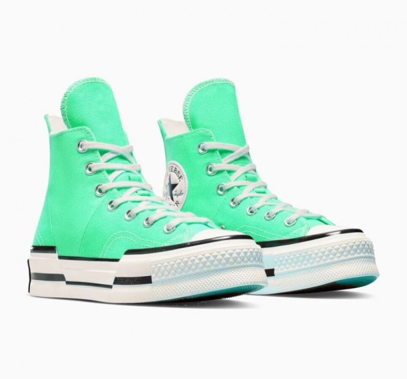 Tenis Converse Chuck 70 Plus Altos Mujer Turquesa | COLOMBIA Z2140Q