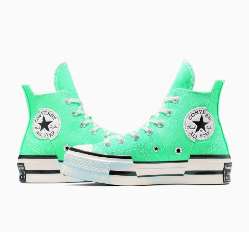 Tenis Converse Chuck 70 Plus Altos Mujer Turquesa | COLOMBIA Z2140Q