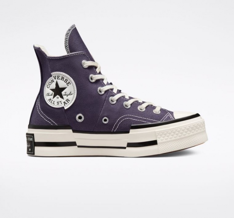 Tenis Converse Chuck 70 Plus Seasonal Color Altos Hombre Moradas | COLOMBIA Q3452A