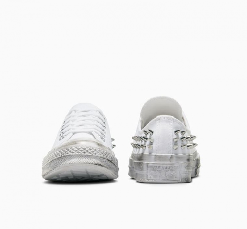 Tenis Converse Chuck 70 Studded Bajos Mujer Blancas | COLOMBIA P5146N