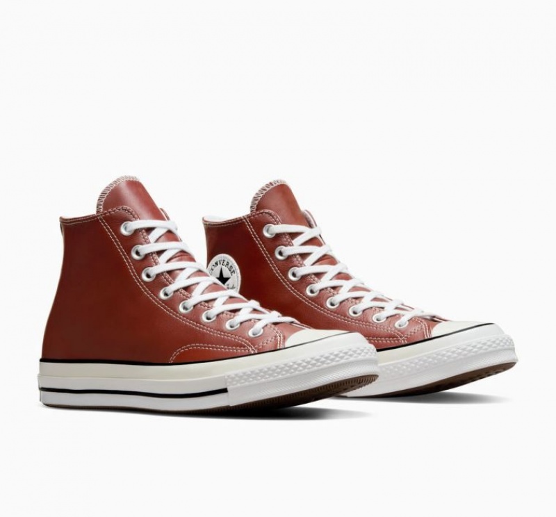 Tenis Converse Chuck 70 Surplus Leather Altos Mujer Marrones | COLOMBIA M9074R