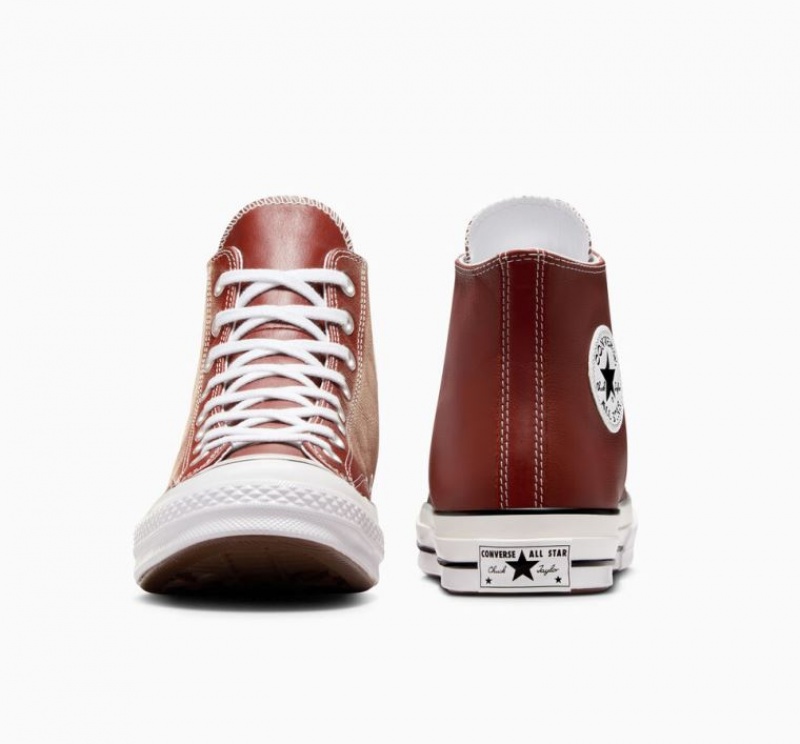 Tenis Converse Chuck 70 Surplus Leather Altos Mujer Marrones | COLOMBIA M9074R