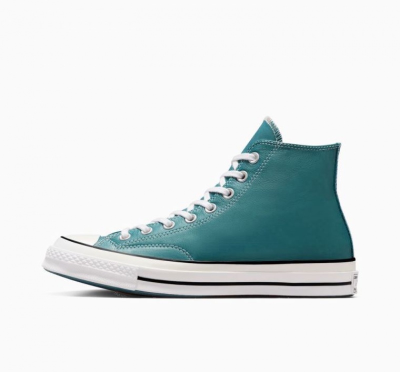 Tenis Converse Chuck 70 Surplus Leather Altos Mujer Turquesa | COLOMBIA P6718K