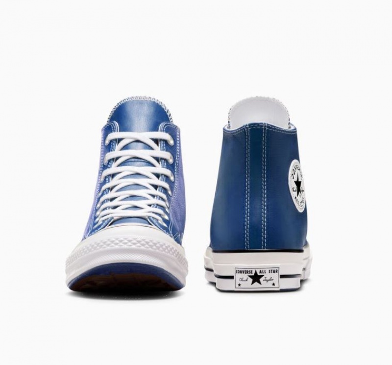 Tenis Converse Chuck 70 Surplus Leather Altos Mujer Azules | COLOMBIA S1680L