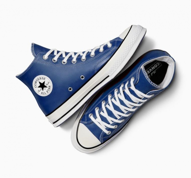 Tenis Converse Chuck 70 Surplus Leather Altos Mujer Azules | COLOMBIA S1680L