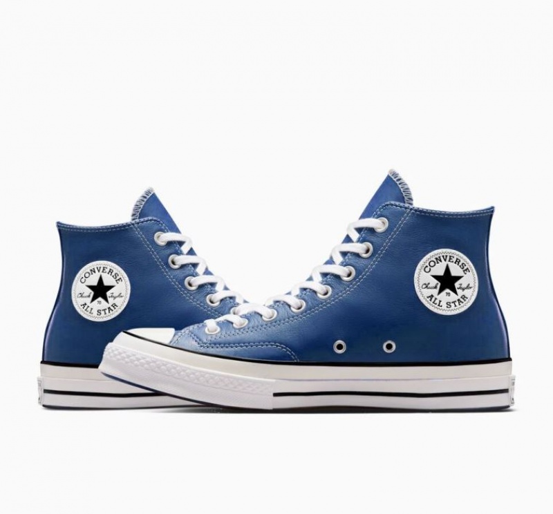 Tenis Converse Chuck 70 Surplus Leather Altos Mujer Azules | COLOMBIA S1680L