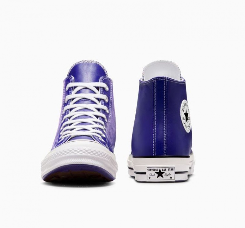 Tenis Converse Chuck 70 Surplus Leather Altos Mujer Azules | COLOMBIA B7541C