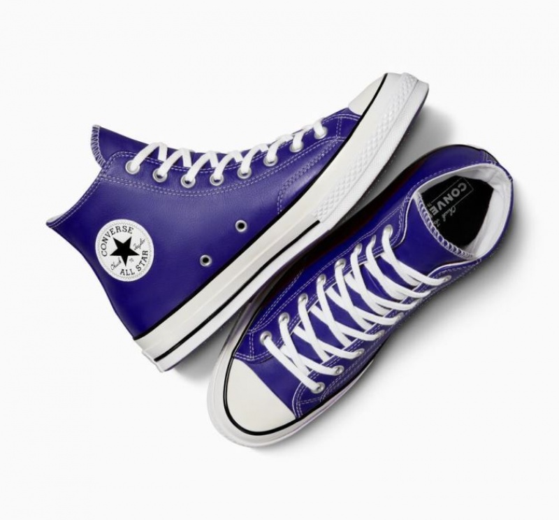 Tenis Converse Chuck 70 Surplus Leather Altos Mujer Azules | COLOMBIA B7541C