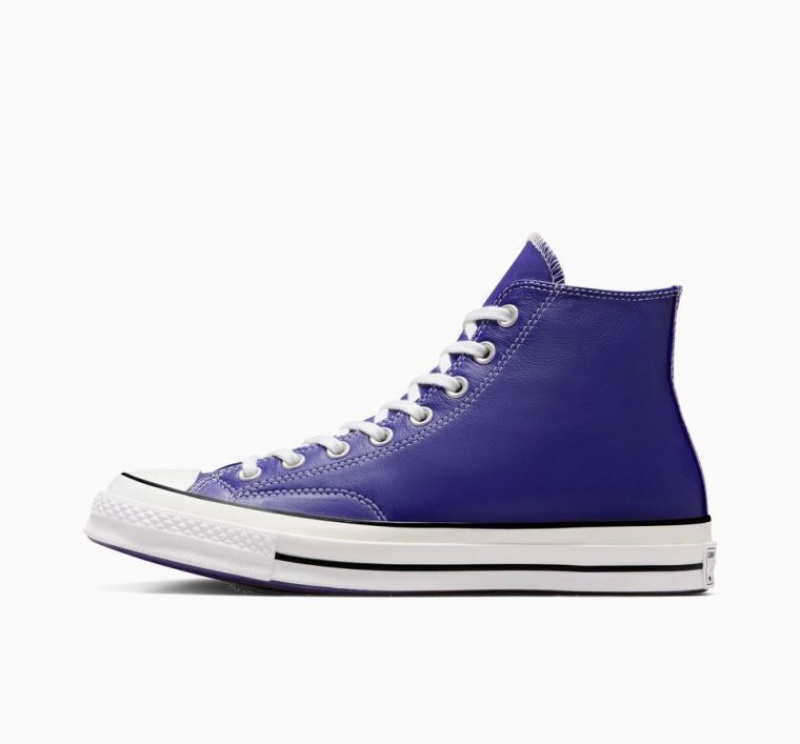 Tenis Converse Chuck 70 Surplus Leather Altos Mujer Azules | COLOMBIA B7541C