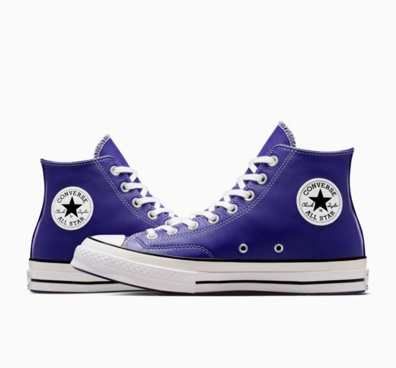 Tenis Converse Chuck 70 Surplus Leather Altos Mujer Azules | COLOMBIA B7541C