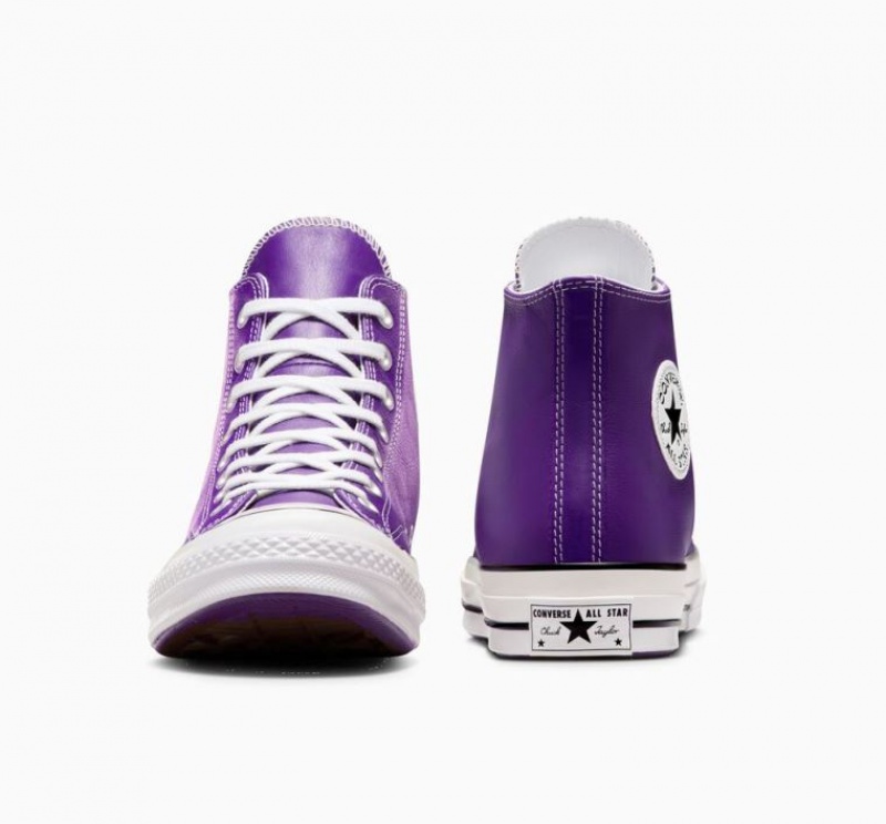 Tenis Converse Chuck 70 Surplus Leather Altos Mujer Moradas | COLOMBIA V6025W