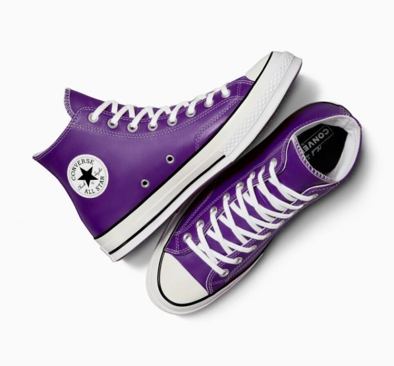 Tenis Converse Chuck 70 Surplus Leather Altos Mujer Moradas | COLOMBIA V6025W