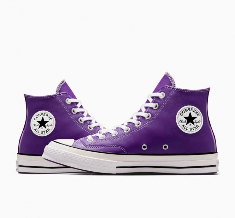 Tenis Converse Chuck 70 Surplus Leather Altos Mujer Moradas | COLOMBIA V6025W