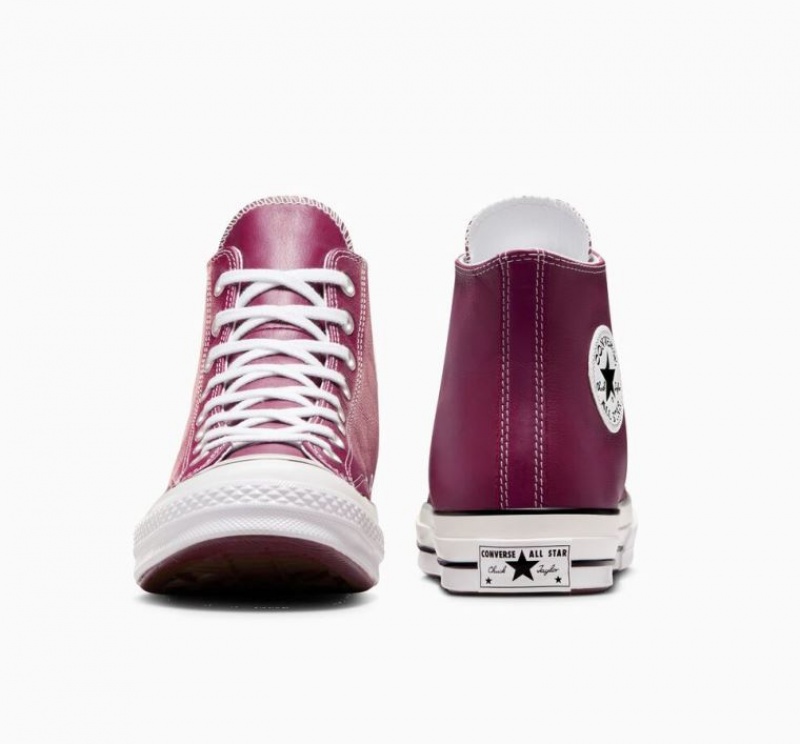 Tenis Converse Chuck 70 Surplus Leather Altos Mujer Rojas | COLOMBIA N3829F