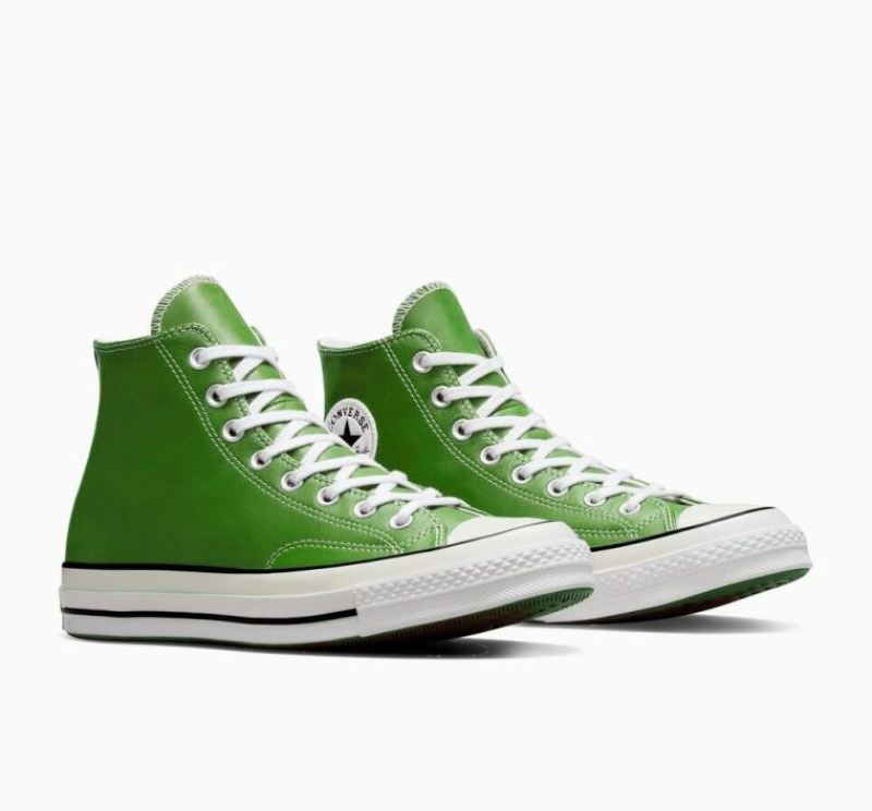 Tenis Converse Chuck 70 Surplus Leather Altos Mujer Verde | COLOMBIA N2693C