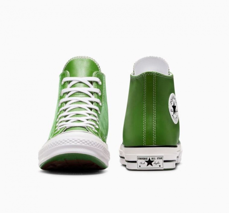 Tenis Converse Chuck 70 Surplus Leather Altos Mujer Verde | COLOMBIA N2693C