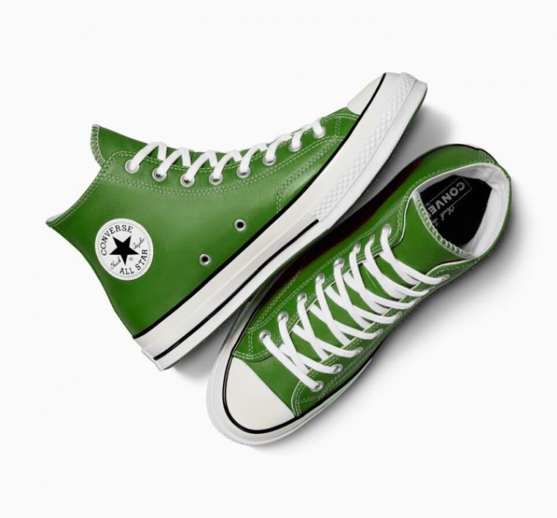 Tenis Converse Chuck 70 Surplus Leather Altos Mujer Verde | COLOMBIA N2693C