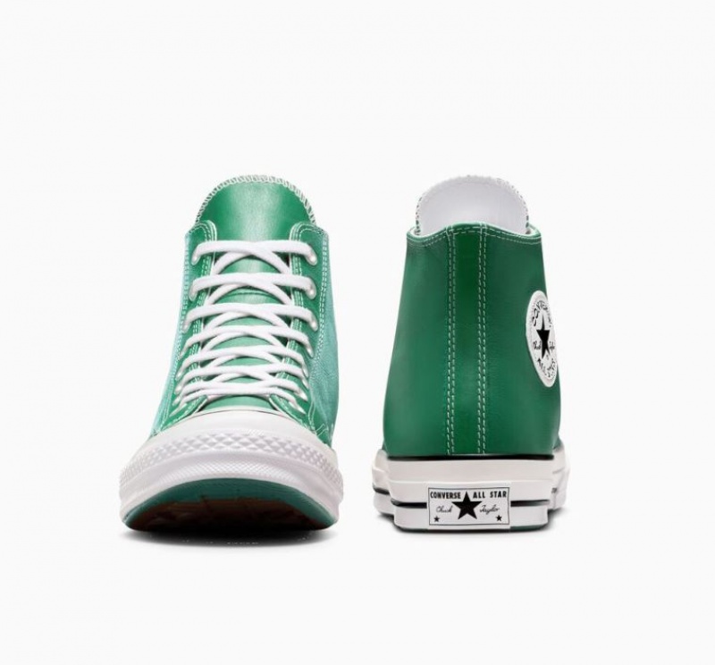 Tenis Converse Chuck 70 Surplus Leather Altos Mujer Verde | COLOMBIA R8123S