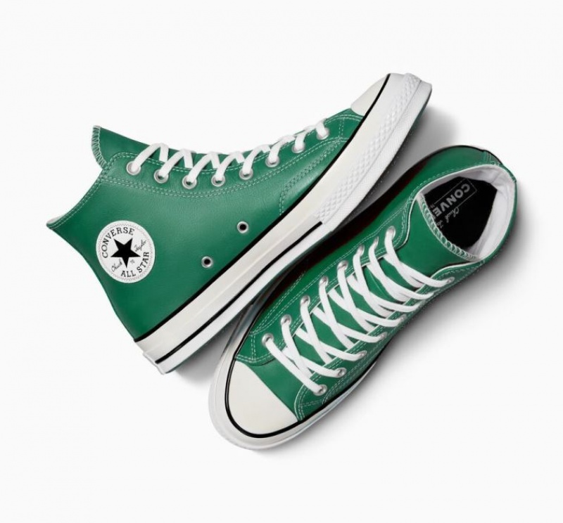 Tenis Converse Chuck 70 Surplus Leather Altos Mujer Verde | COLOMBIA R8123S