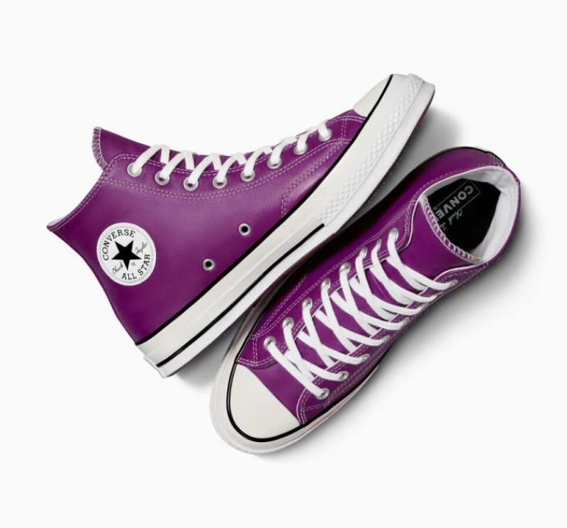 Tenis Converse Chuck 70 Surplus Leather Altos Hombre Moradas | COLOMBIA S6870W