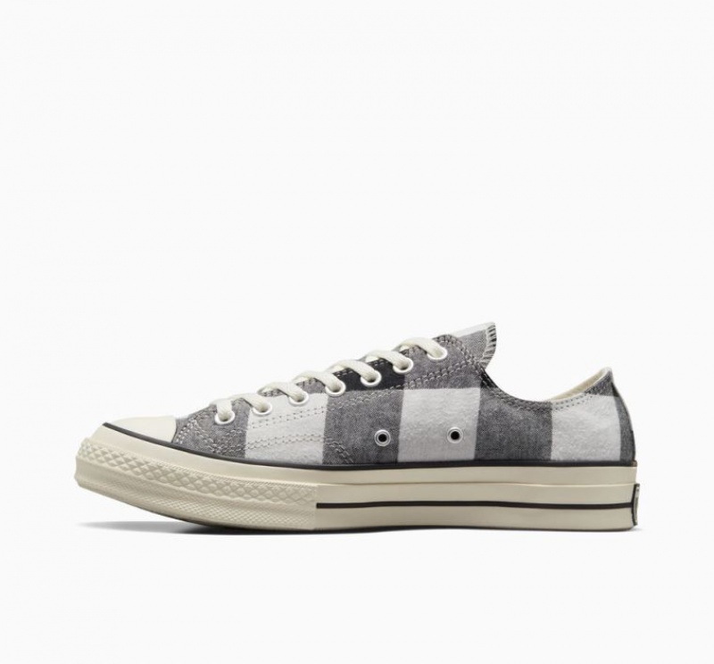 Tenis Converse Chuck 70 Upcycled Bajos Hombre Negras Gris | COLOMBIA Q9560S