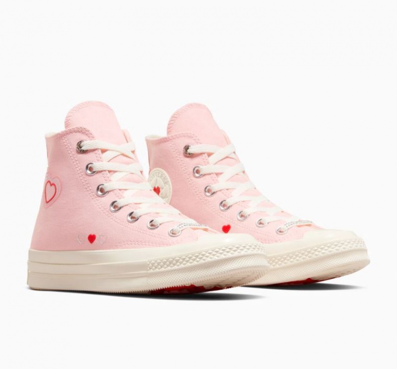 Tenis Converse Chuck 70 Y2K Heart Altos Mujer Rosas | COLOMBIA R4357Q