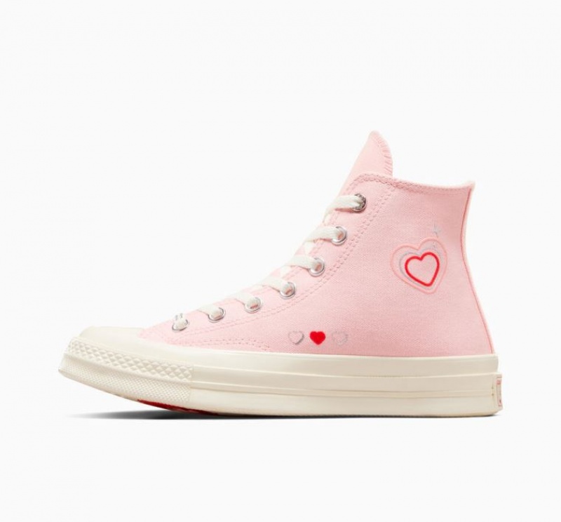 Tenis Converse Chuck 70 Y2K Heart Altos Mujer Rosas | COLOMBIA R4357Q