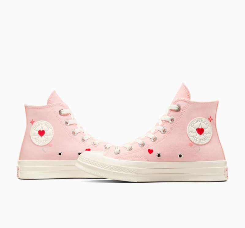 Tenis Converse Chuck 70 Y2K Heart Altos Mujer Rosas | COLOMBIA R4357Q