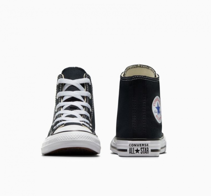 Tenis Converse Chuck Taylor All Star Altos Niños Negras | COLOMBIA C4892F