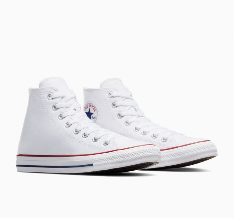 Tenis Converse Chuck Taylor All Star Altos Niños Blancas | COLOMBIA I4162V