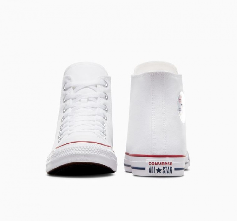 Tenis Converse Chuck Taylor All Star Altos Niños Blancas | COLOMBIA I4162V