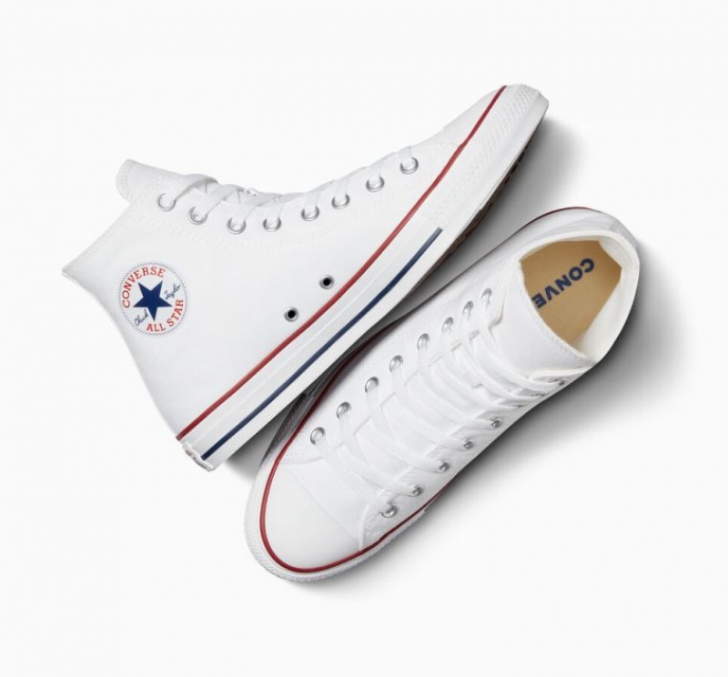 Tenis Converse Chuck Taylor All Star Altos Niños Blancas | COLOMBIA I4162V