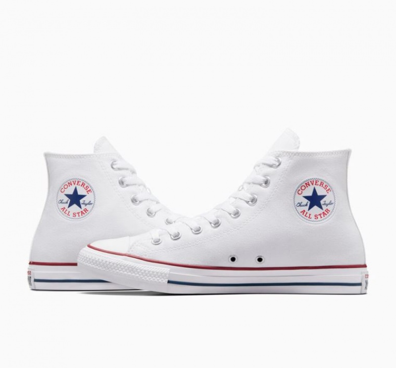 Tenis Converse Chuck Taylor All Star Altos Niños Blancas | COLOMBIA I4162V