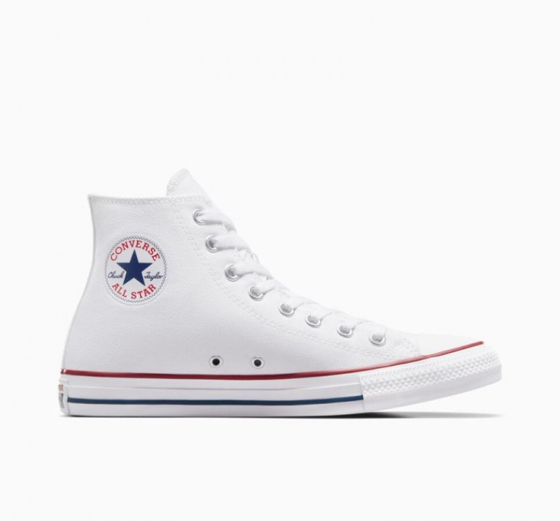 Tenis Converse Chuck Taylor All Star Altos Niños Blancas | COLOMBIA I4162V