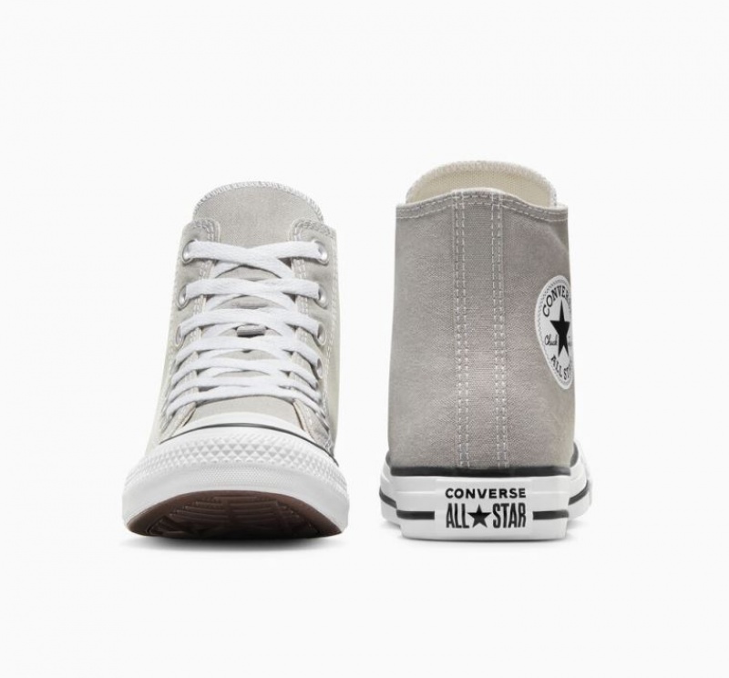 Tenis Converse Chuck Taylor All Star Altos Mujer Gris | COLOMBIA K2340L