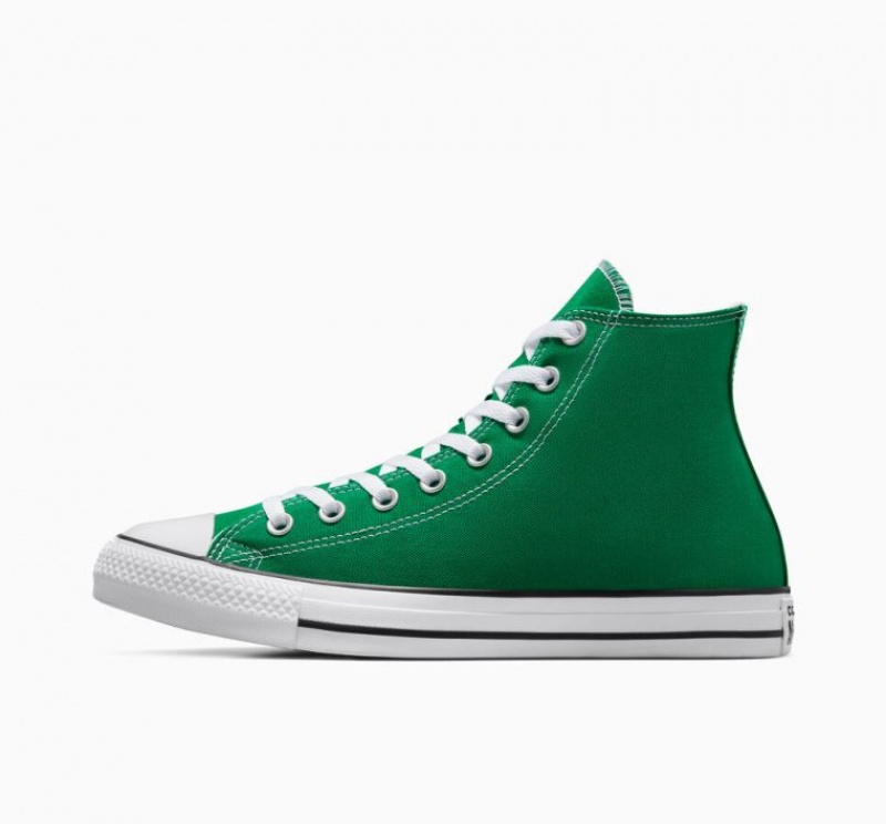 Tenis Converse Chuck Taylor All Star Altos Mujer Verde | COLOMBIA B9821P